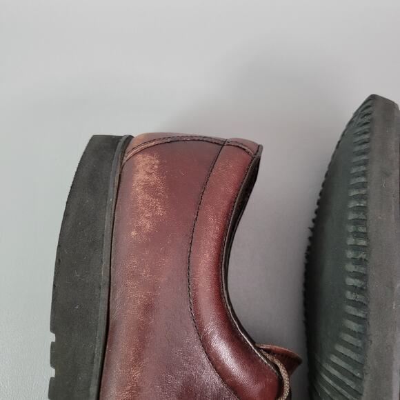 Wright Walker Men’s Oxford Leather Lace Up Shoes Size 11 AA Made In Italy - Picture 7 of 16